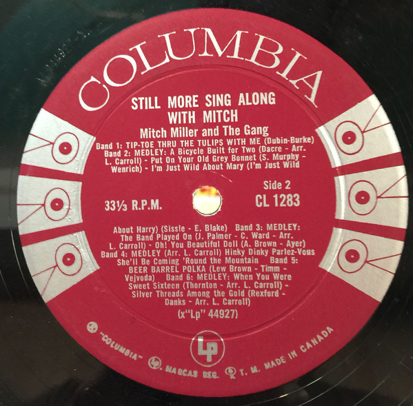 Mitch Miller And The Gang - Still More Sing Along With Mitch (LP, Album, Mono, Gat)